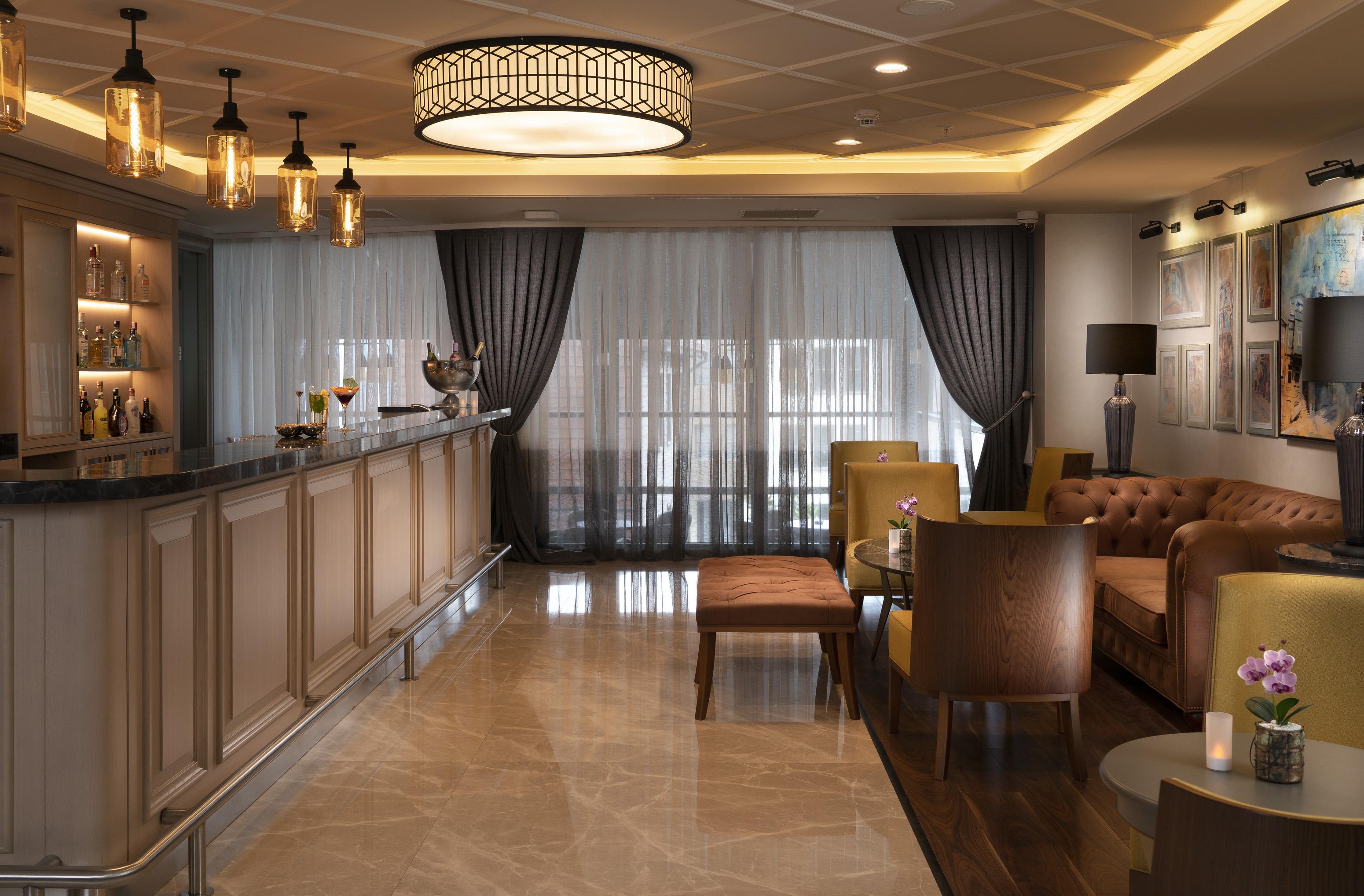 Millennium Istanbul Golden Horn Hotel Exterior foto 3D interior rendering of a lounge